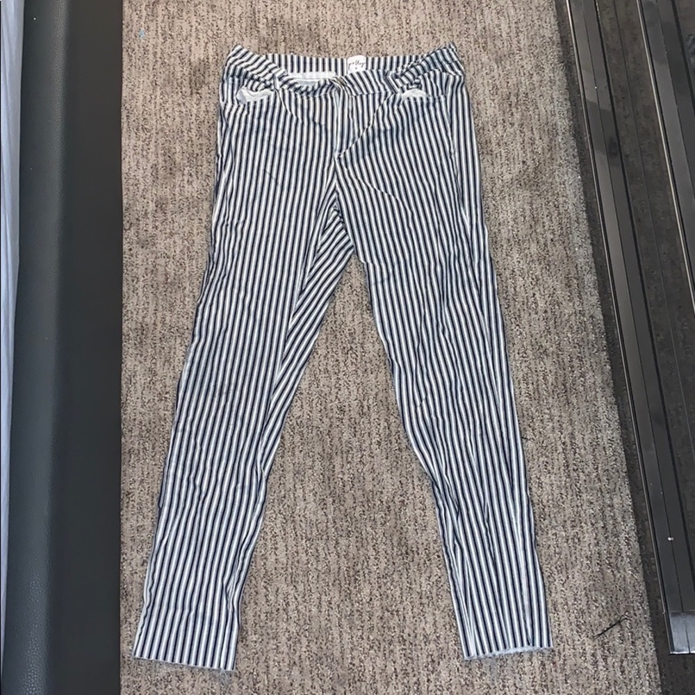 Princess Polly stretchy stripe pants *never worn*